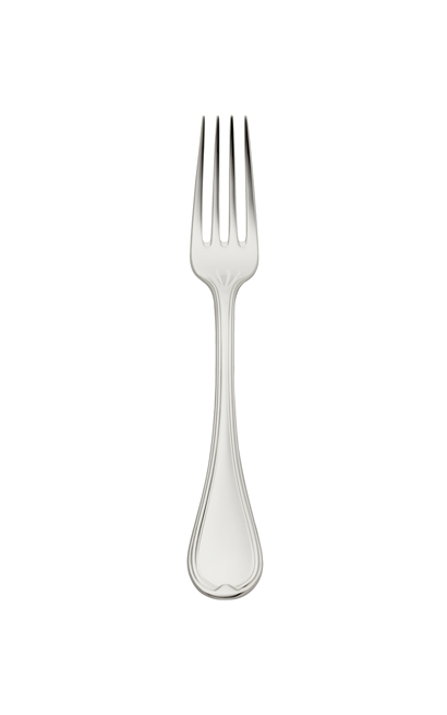 Tenedor de mesa de plata Classic-Faden
