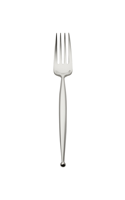 Tenedor de mesa de plata Gio