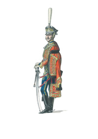  Oficial de la Guardia Imperial de Husares