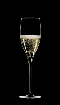 Riedel black tie vintage champagne glass