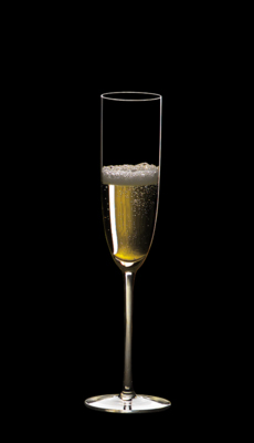    riedel champagne glass