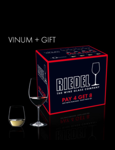Paquete regalo juego de copas riedel vinum + gift