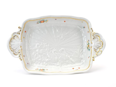 Bandeja decorativa Schwanendessin, 33,5cm